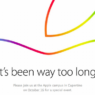 Appleが10月16日が新製品発表イベントを開催！招待状を各メディアに配布した模様